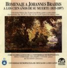 Homenaje a Johannes Brahms a los Cien Años de su Muerte